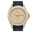Rolex Yacht-Master 226668TBR Pavé Diamond Oysterflex