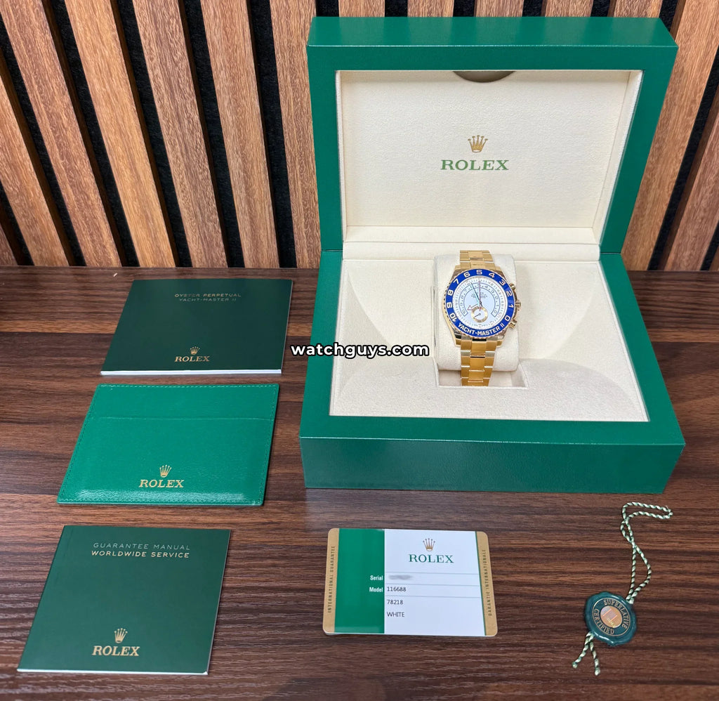 Rolex Yacht-Master II 116688 White Oyster