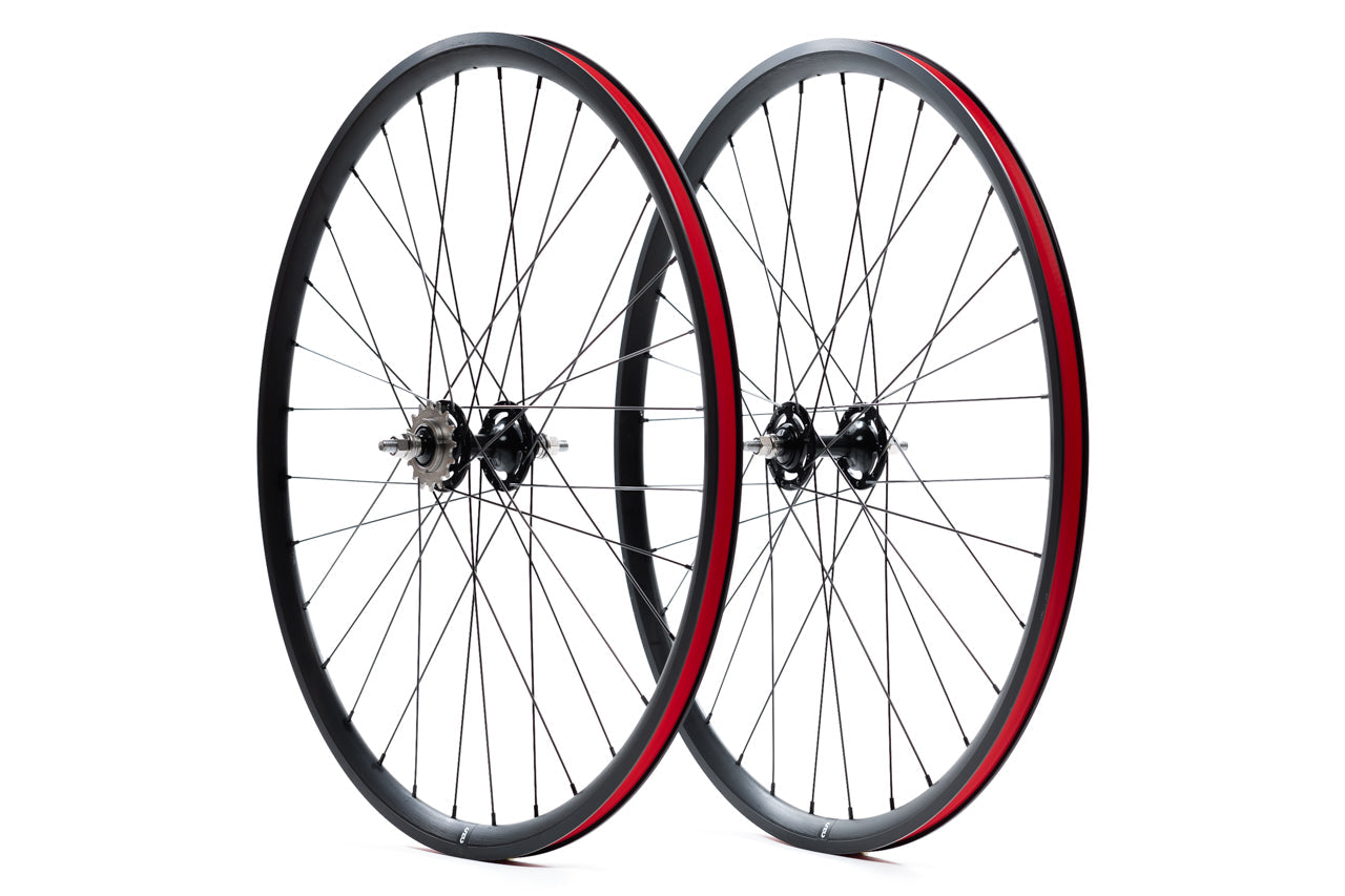 State Bicycle Co. - Fixed-Gear / Single Speed - "All-Road" Wheelset (Black)