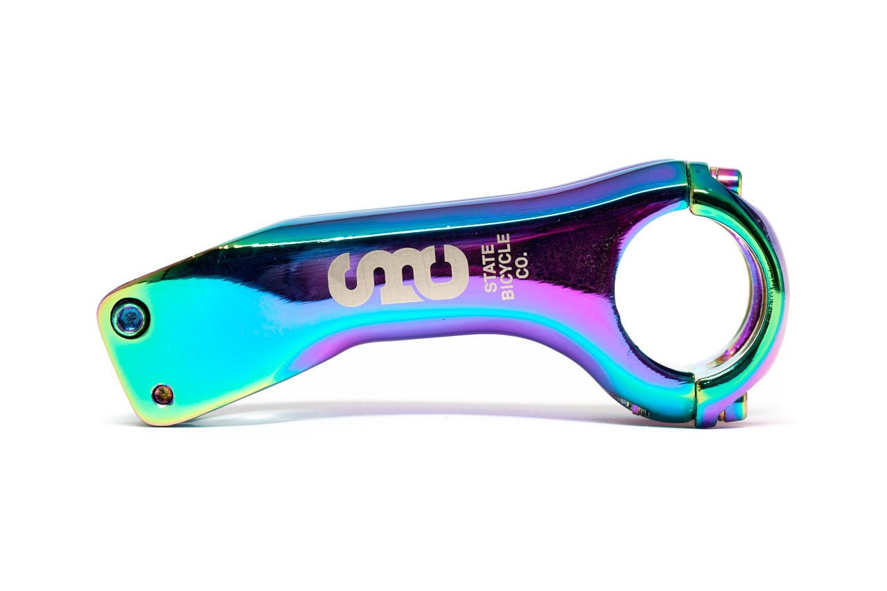 State Bicycle Co. - "Galaxy" Oil Slick Stem (31.8mm)