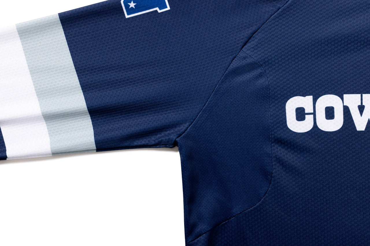 State Bicycle Co. | NFL Collection – Long-Sleeve MTB Jersey – Dallas Cowboys
