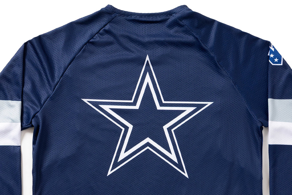 State Bicycle Co. | NFL Collection – Long-Sleeve MTB Jersey – Dallas Cowboys