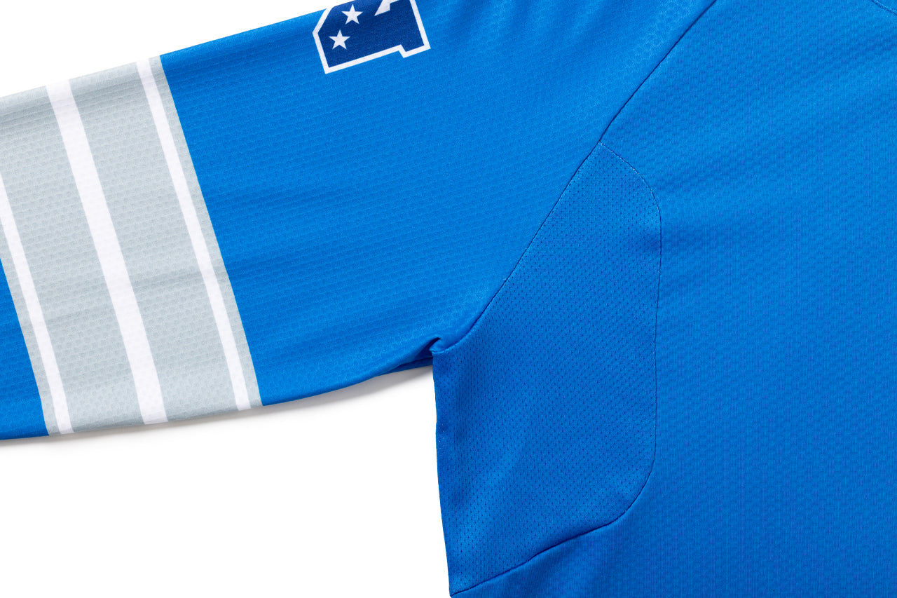State Bicycle Co. | NFL Collection – Long-Sleeve MTB Jersey – Detroit Lions