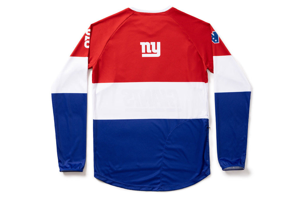 #NFLJ-NYG – NFL Collection | Long Sleeve MTB Jersey – NY Giants (Size Small, Like-New – Washed for Photos)