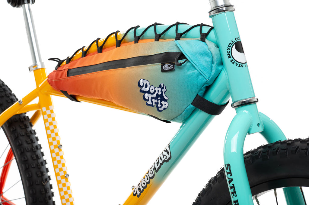 State Bicycle Co. x Free & Easy  - "Don't Trip" Klunker Frame Bag