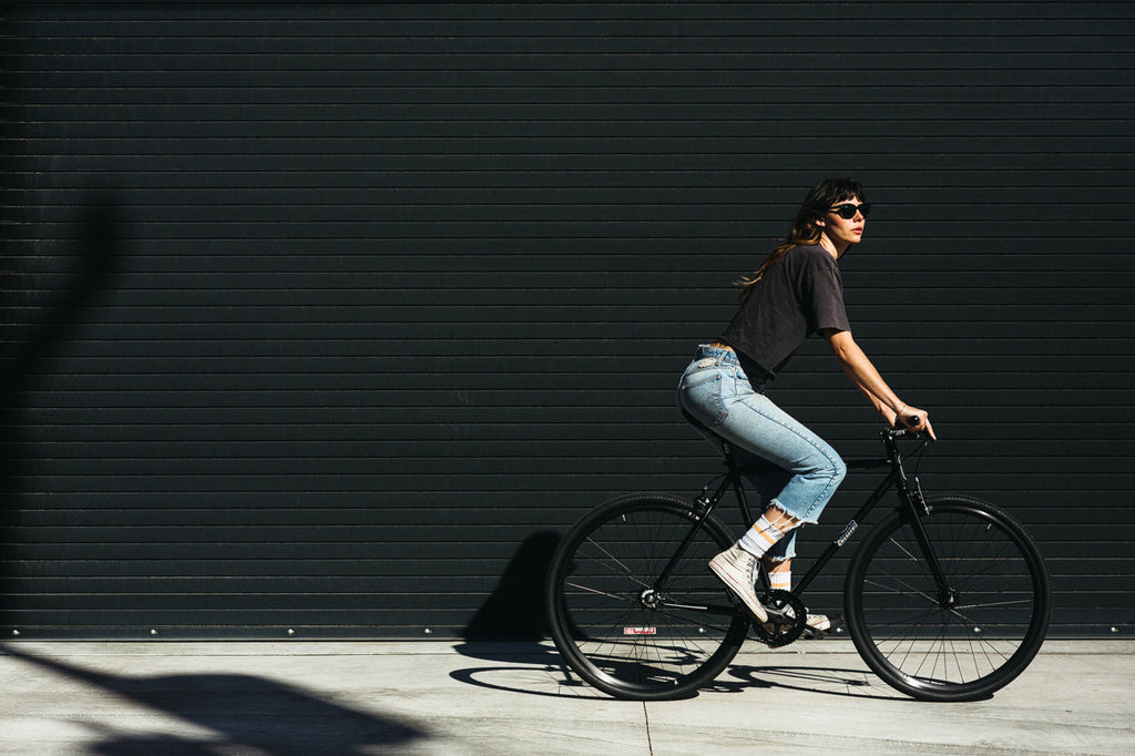 4130 - Matte Black / Mirror – (Fixed Gear / Single-Speed)