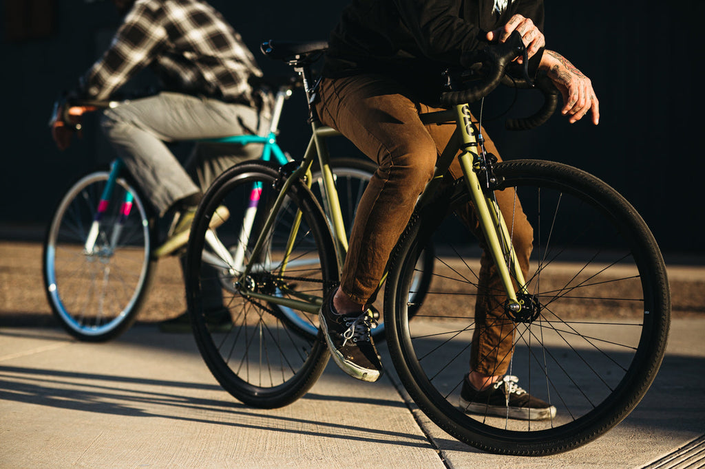 4130 - Matte Olive – (Fixed Gear / Single-Speed)