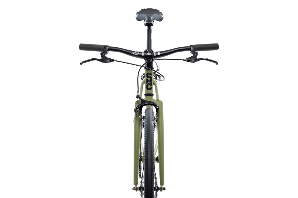 4130 - Matte Olive – (Fixed Gear / Single-Speed)