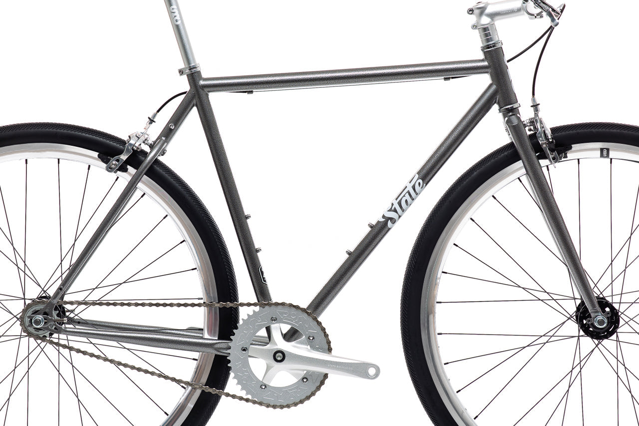 4130 - Hammered Powder Coat – (Fixed Gear / Single-Speed)