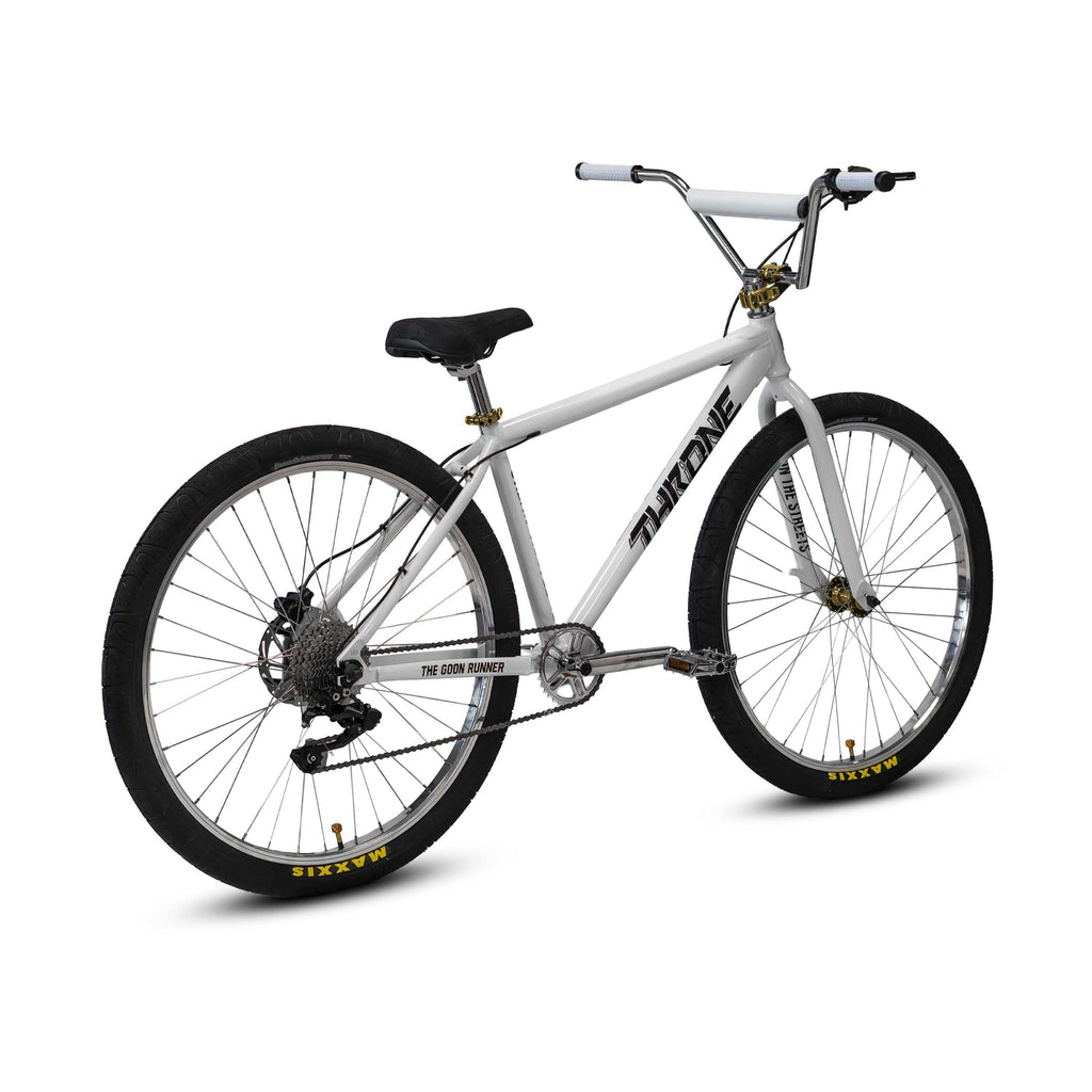 THRONE CYCLES - The Goon Runner 29" - White Lux