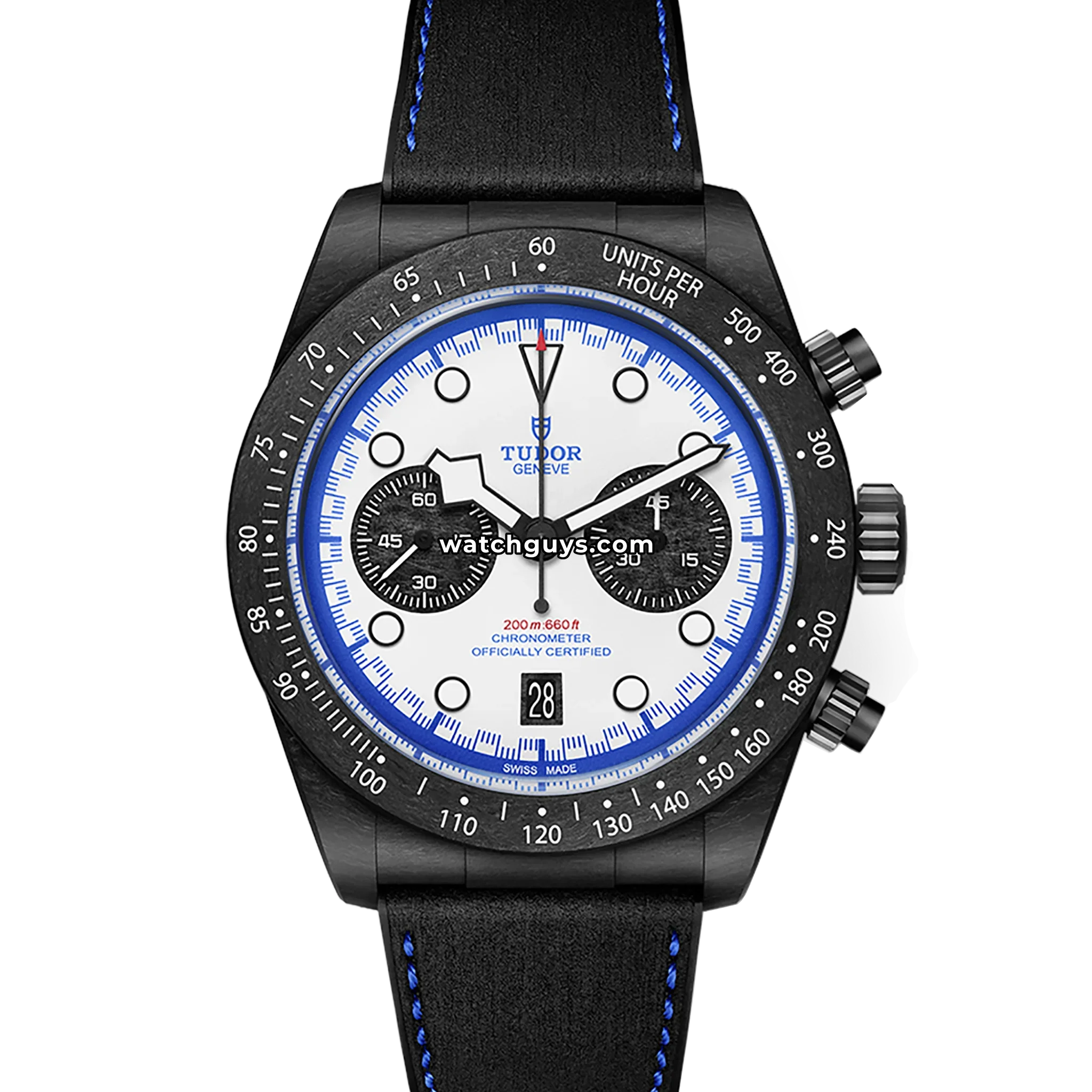 Tudor Black Bay Chrono 79377KN White Carbon
