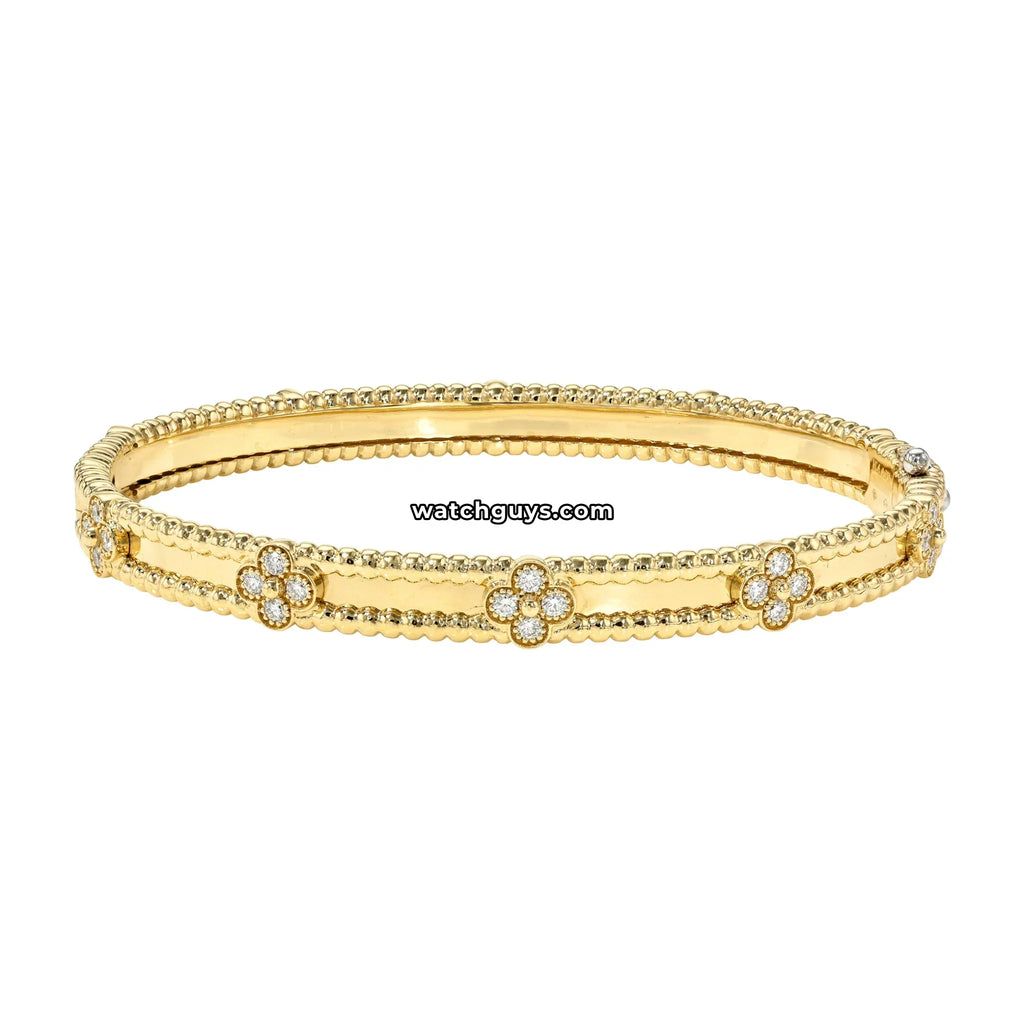 Van Cleef & Arpels Perlee Clovers Bracelet Medium