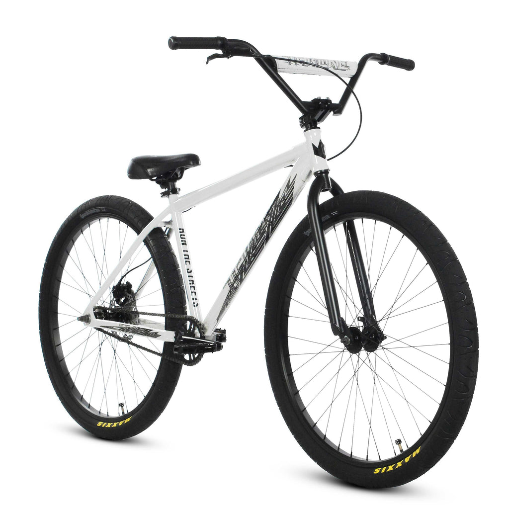 THRONE CYCLES - The Goon 29" BMX Bike - Wheelie Bike - C Powder White