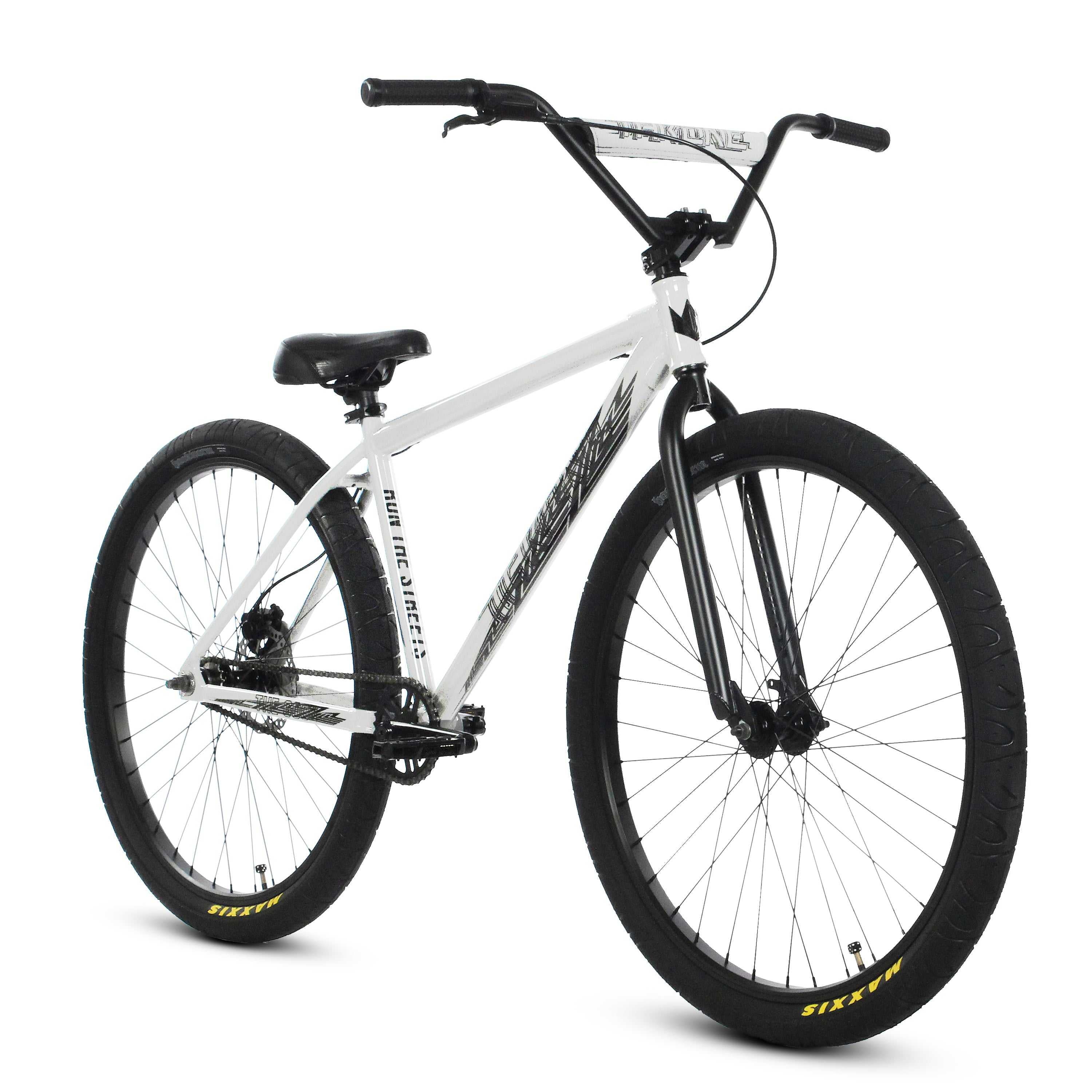 THRONE CYCLES - The Goon 29" BMX Bike - Wheelie Bike - C Powder White