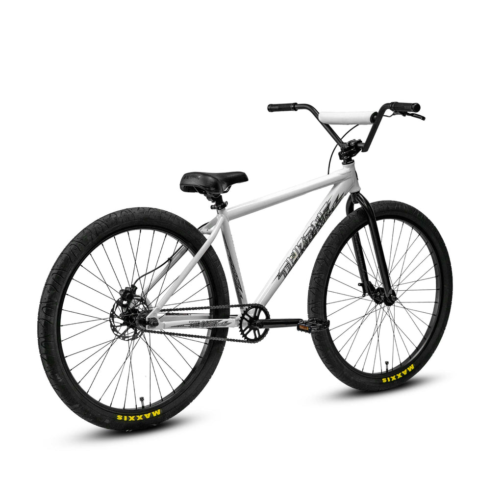 THRONE CYCLES - The Goon 29" BMX Bike - Wheelie Bike - C Powder White
