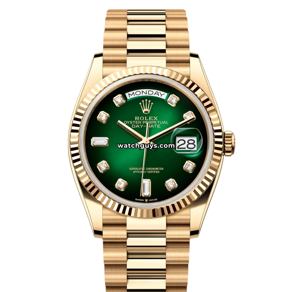 Rolex Day-Date 128238 Green Ombre