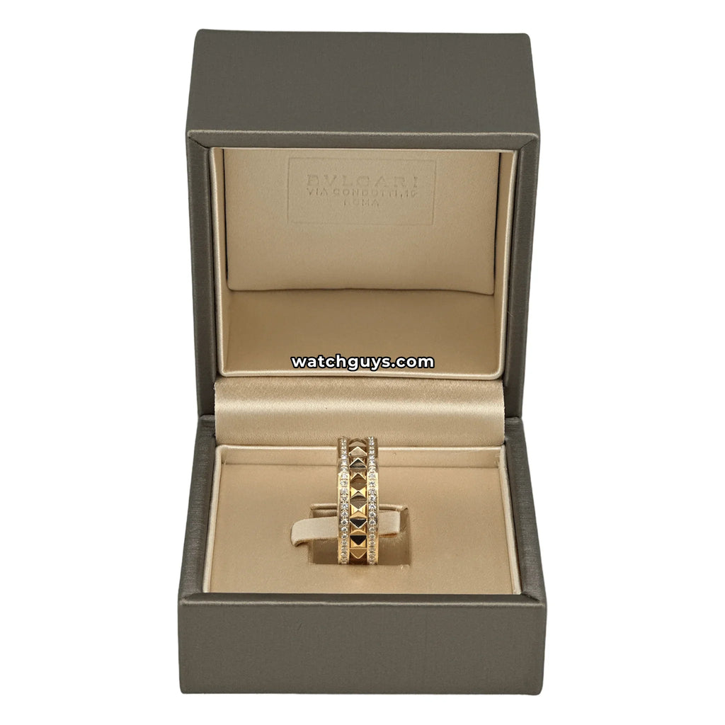 Bvlgari B.Zero1 Rock Diamond Yellow Gold Ring
