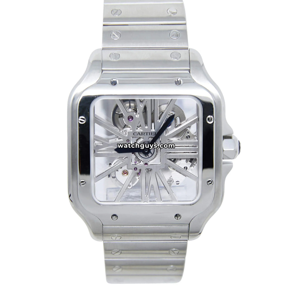 Cartier Santos Skeleton Large WHSA0015