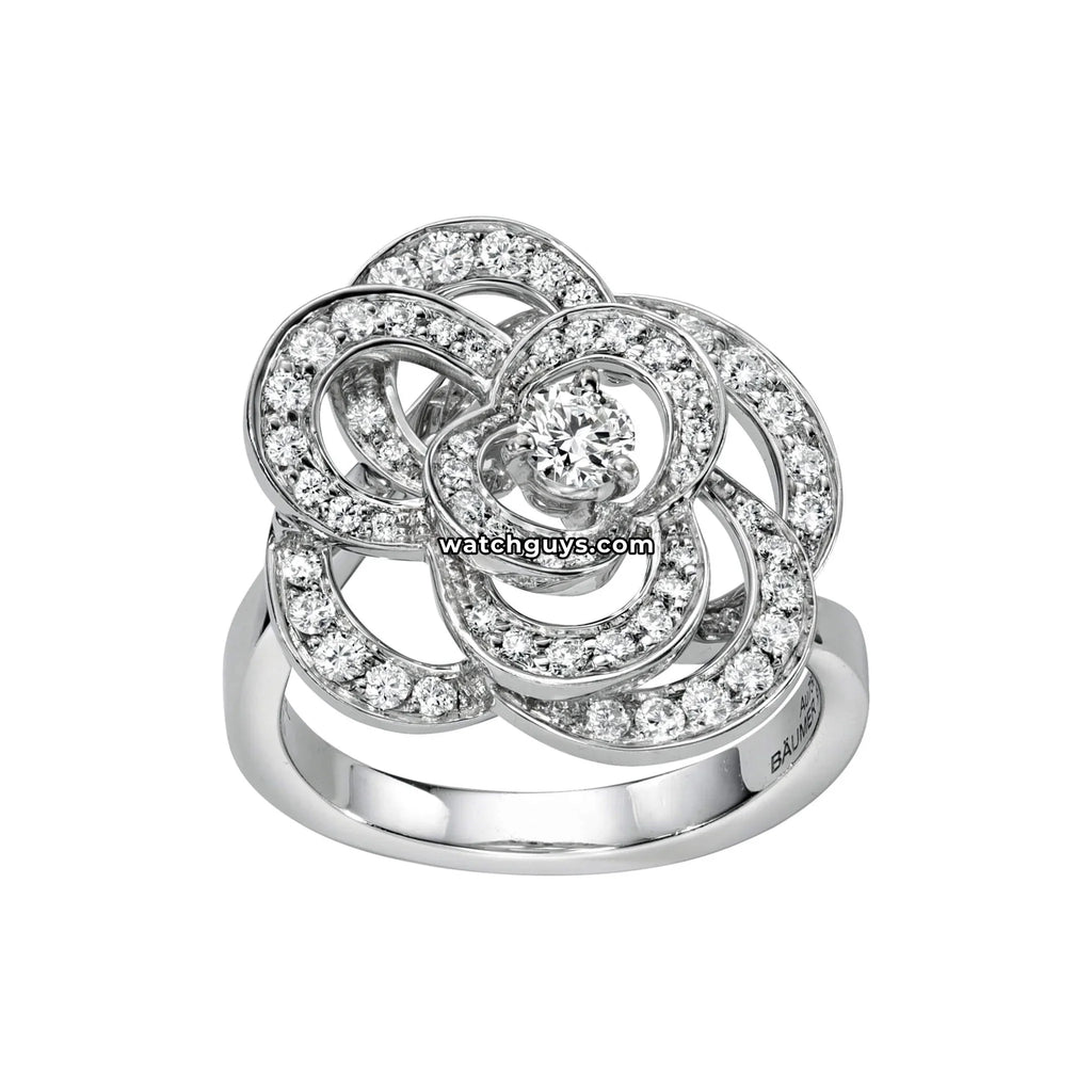 Chanel Fil De Camélia Diamond Ring