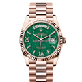 Rolex Day-Date 128235 Green Aventurine Diamond