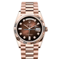 Rolex Day-Date 128235 Brown Ombre Diamond