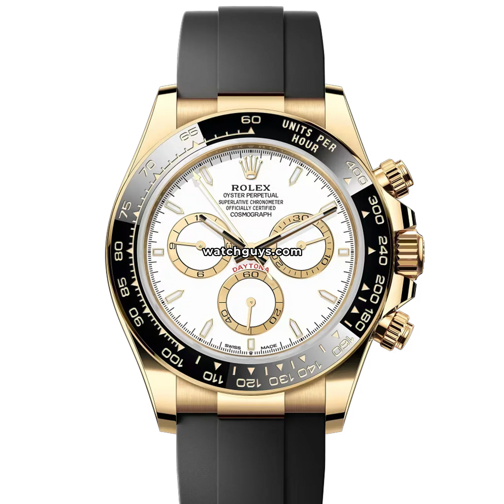 Rolex Daytona 126518 White Oysterflex