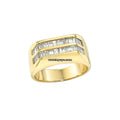 Diamond Baguette Ring 2.00 Carat TW 14K Yellow Gold