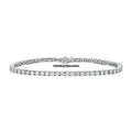Diamond Tennis Bracelet 4.70 Carat TW 18k White Gold