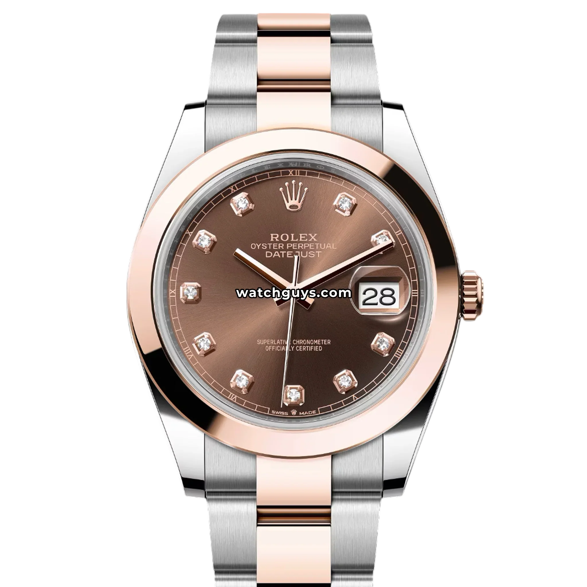 Rolex Datejust 126301 Chocolate Diamond Oyster