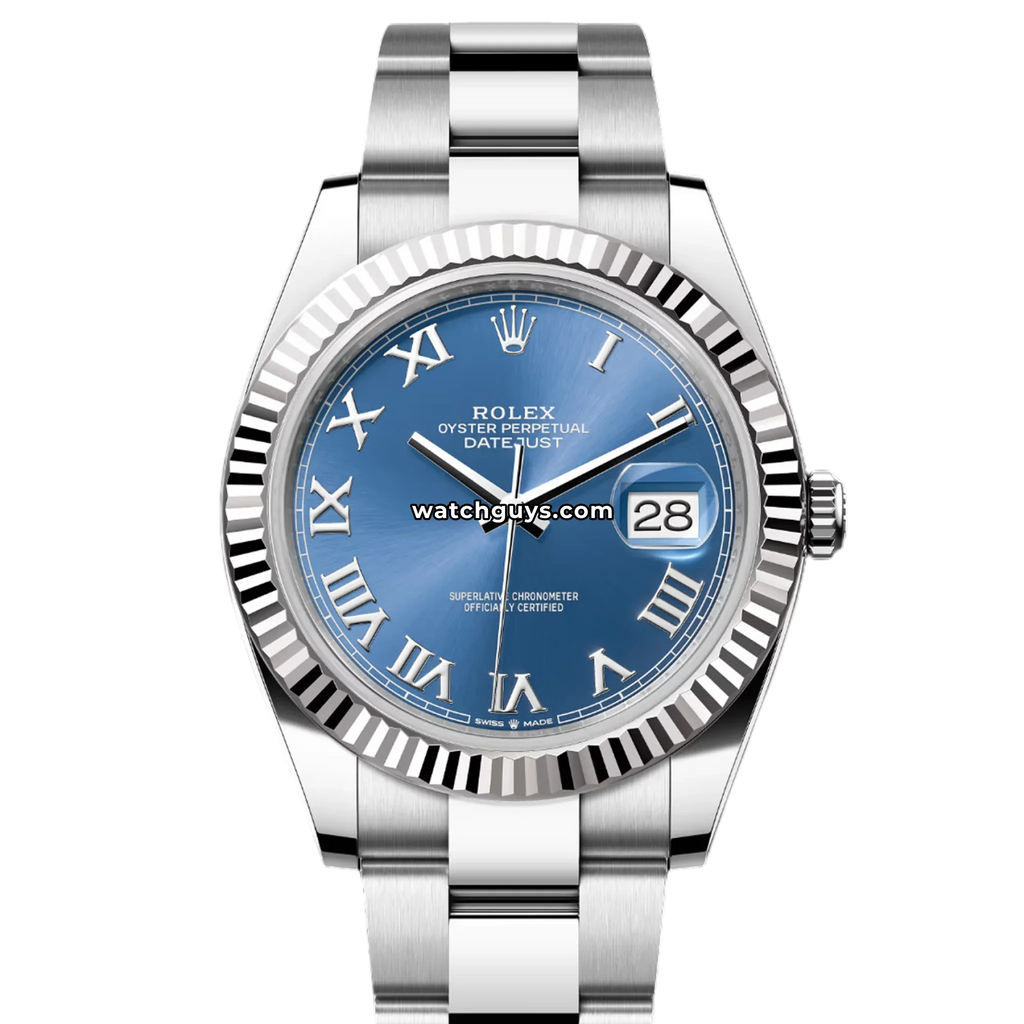 Rolex Datejust 126334 Blue Roman Oyster