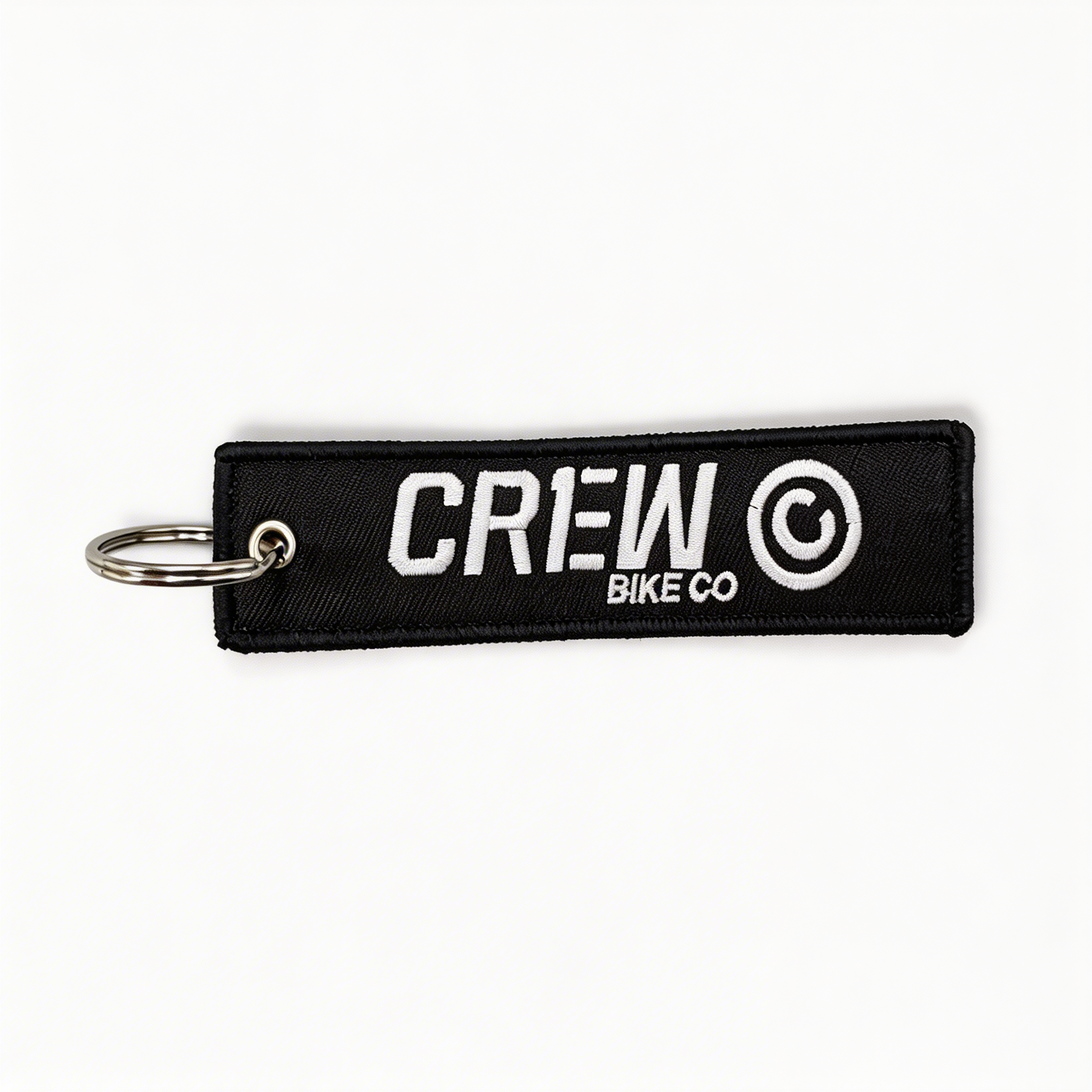 Crew Bike Co Patch Keychain