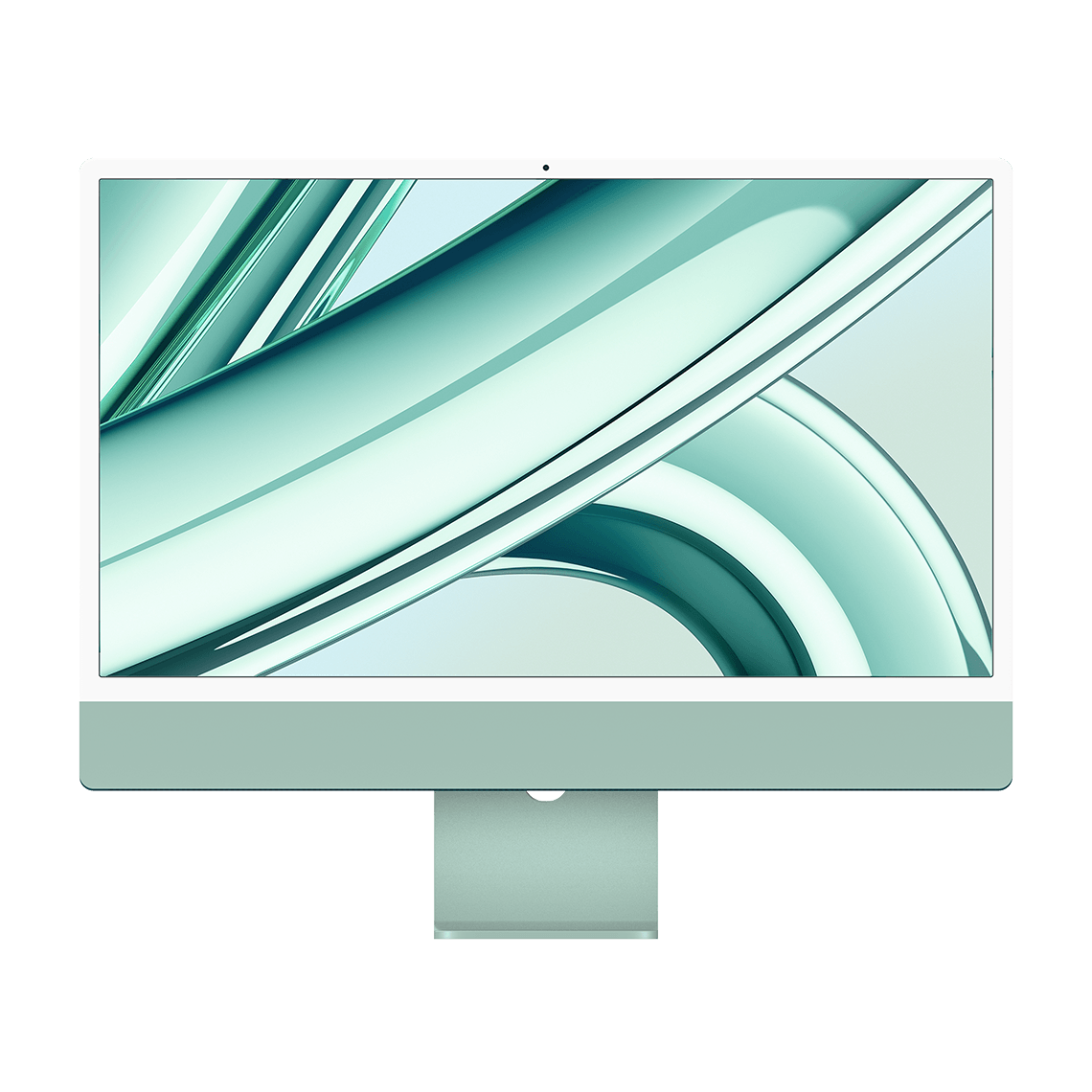 Apple M3 iMac 24-inch - Green - 8GB RAM, 256GB Flash, 8-Core GPU, 2 Ports, Open Box
