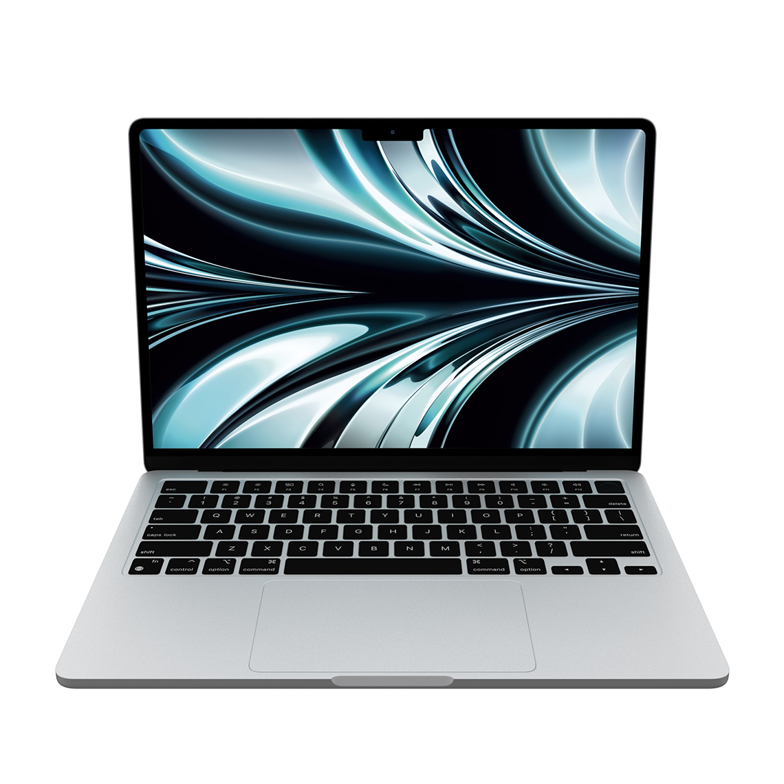 Apple 13-inch MacBook Air M2 chip, 8GB RAM, 256GB Flash, 8-Core GPU, Silver - Grade B