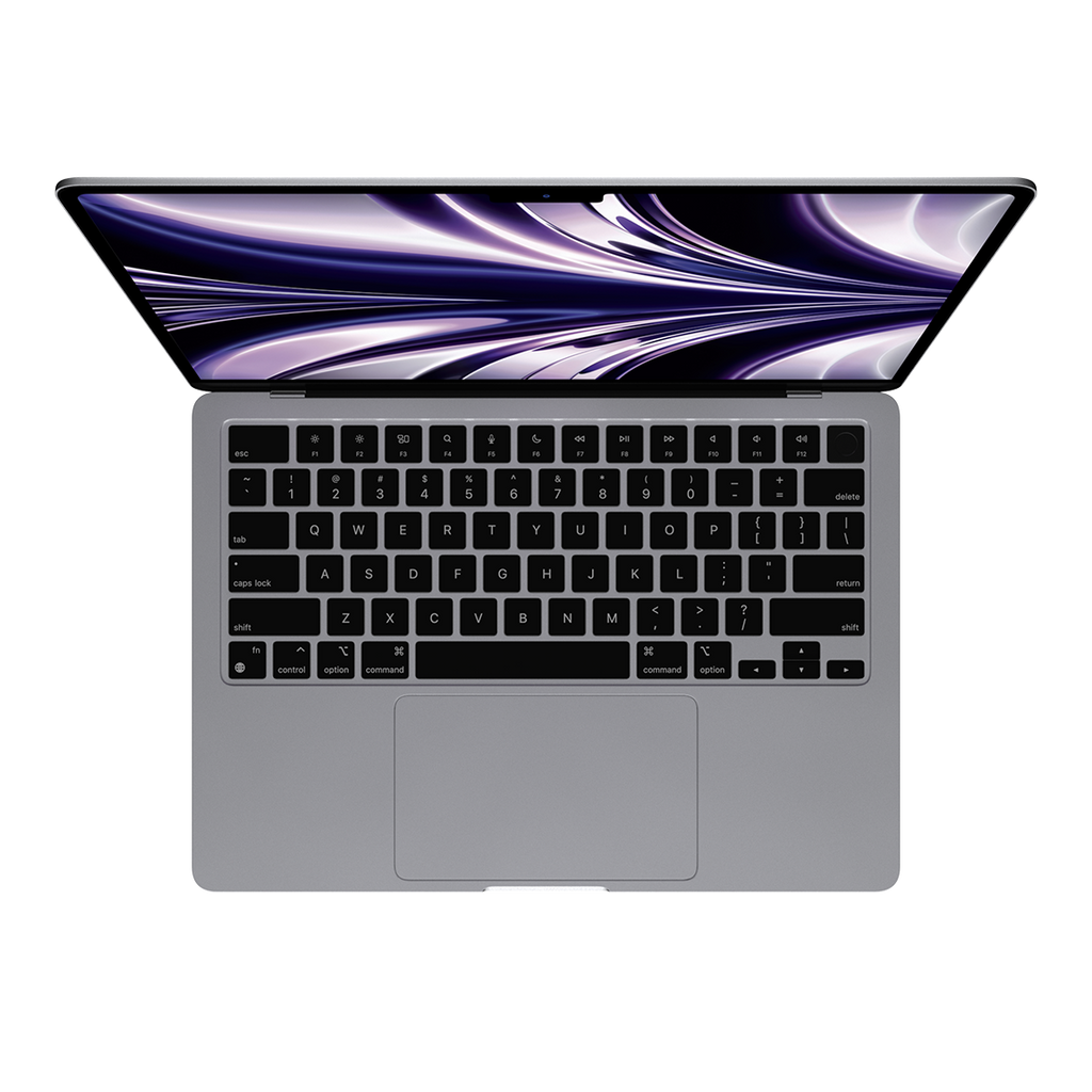 Apple 13-inch MacBook Air M2 chip, 8GB RAM, 256GB Flash, 8-Core GPU, Space Gray - Grade A