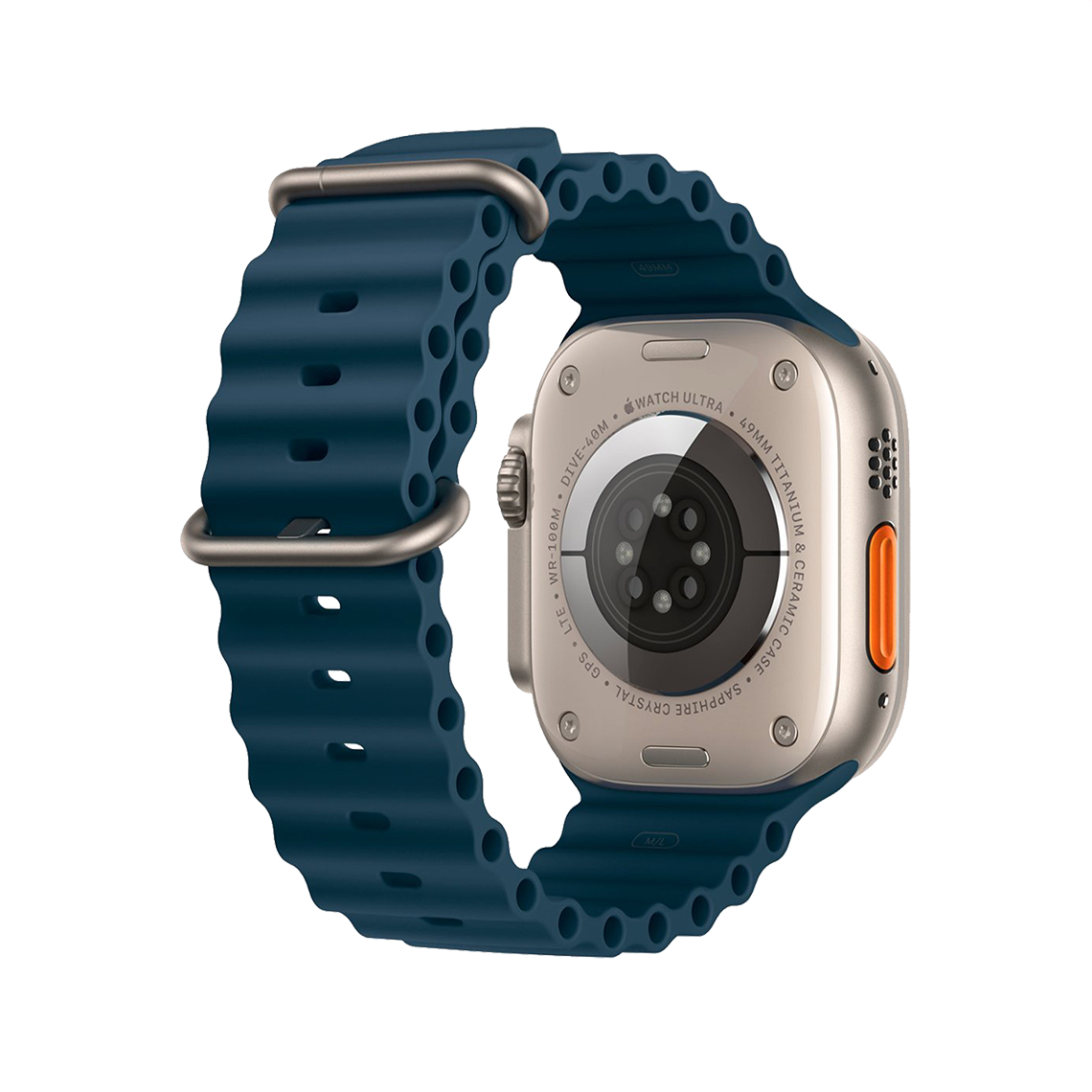 Apple Watch Ultra 2 49mm GPS + Cellular - Titanium - Blue Ocean Band, Grade B