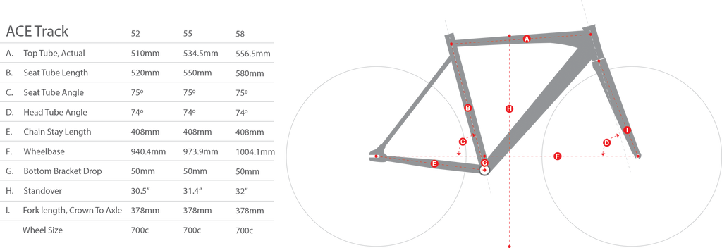 Crew Bike Co Ace Track Bike
