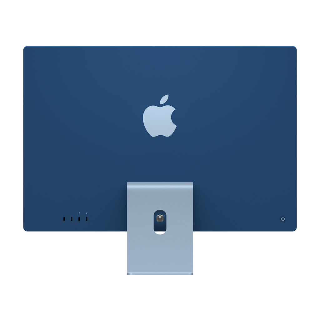 Apple M3 iMac 24-inch - Blue - 8GB RAM, 512GB Flash, 10-Core GPU, 4 Ports, Open Box