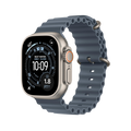 Apple Watch Ultra 3 49mm GPS + Cellular - Natural Titanium w/ Anchor Blue Ocean Band, Grade A