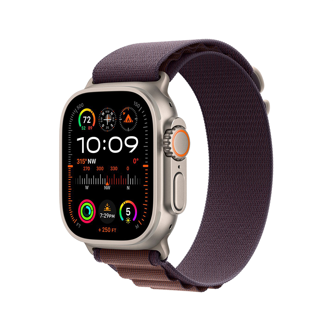 Apple Watch Ultra 2 49mm GPS + Cellular - Titanium - Large Indigo Alpine Loop, Open Box