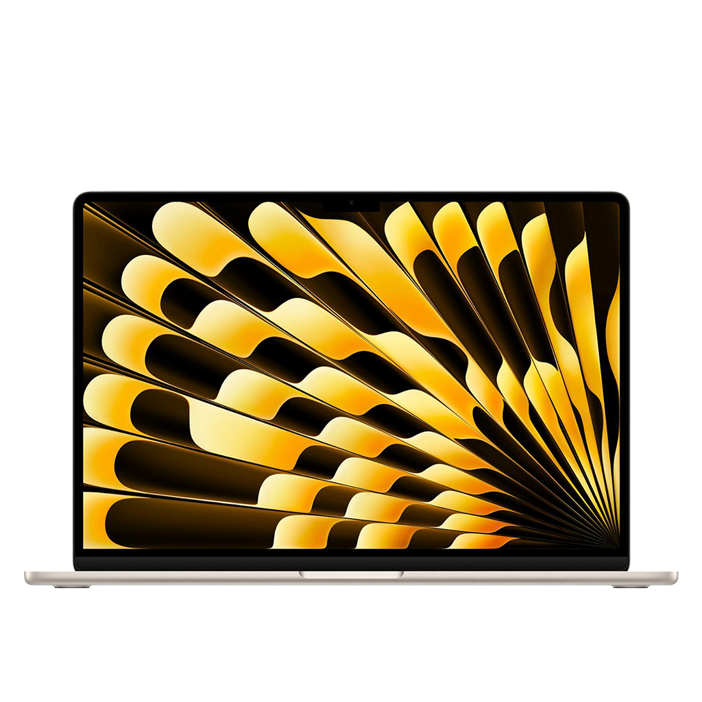 Apple 15-inch MacBook Air M3 chip, 16GB RAM, 256GB Flash, 10-Core GPU, Starlight - Open Box