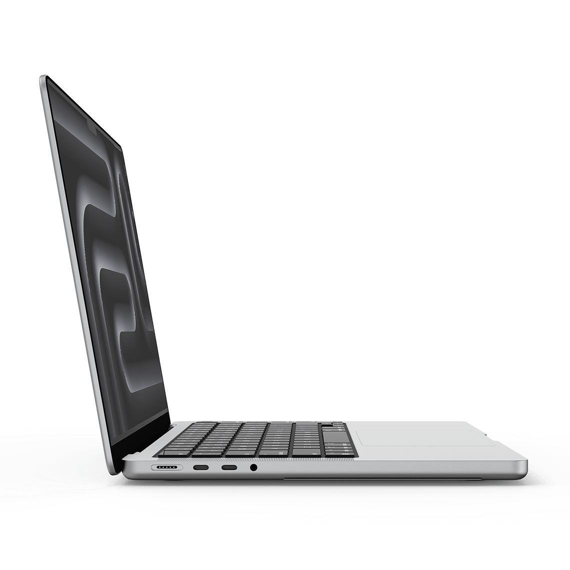 Apple 14-inch MacBook Pro M3 8-Core, 8GB RAM, 512GB Flash, 10-Core GPU, Silver - Grade A