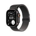 Apple Watch Ultra 3 49mm GPS + Cellular - Black Titanium w/ Large Black Titanium Milanese Loop, Open Box