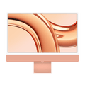 Apple M3 iMac 24-inch - Orange - 8GB RAM, 256GB Flash, 10-Core GPU, 4 Ports, Open Box
