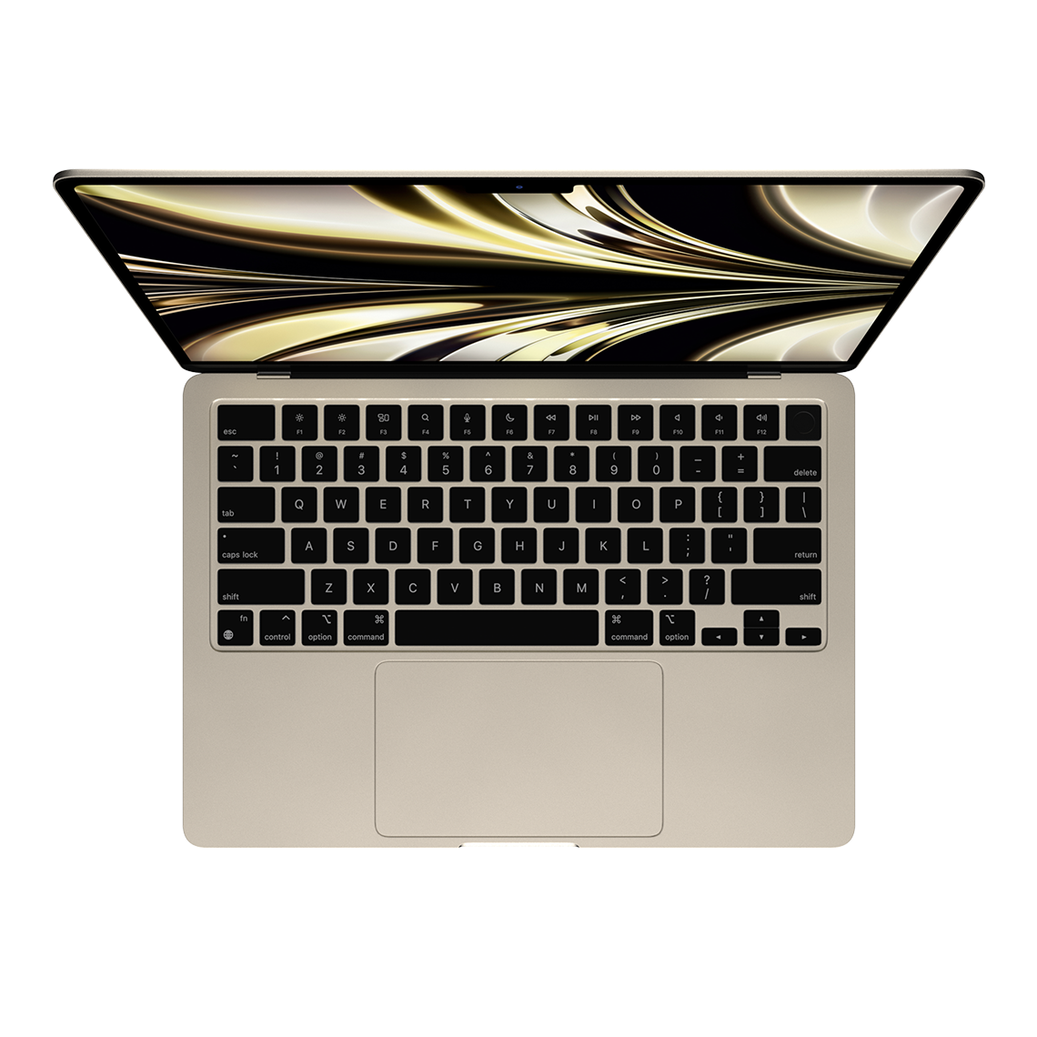 Apple 13-inch MacBook Air M2 chip, 8GB RAM, 256GB Flash, 8-Core GPU, Starlight - Grade B
