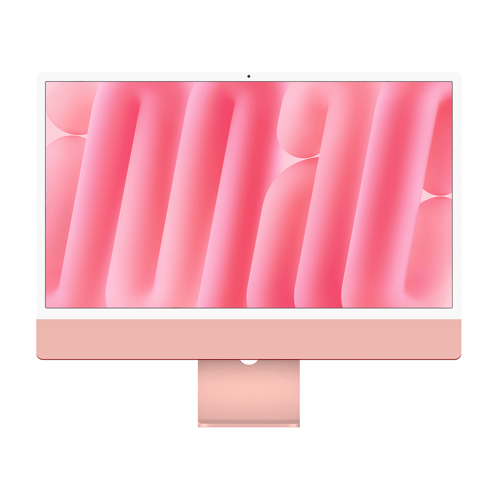 Apple M4 iMac 24-inch - Pink - 16GB RAM, 512GB Flash, 10-Core GPU, 4 Ports, Open Box