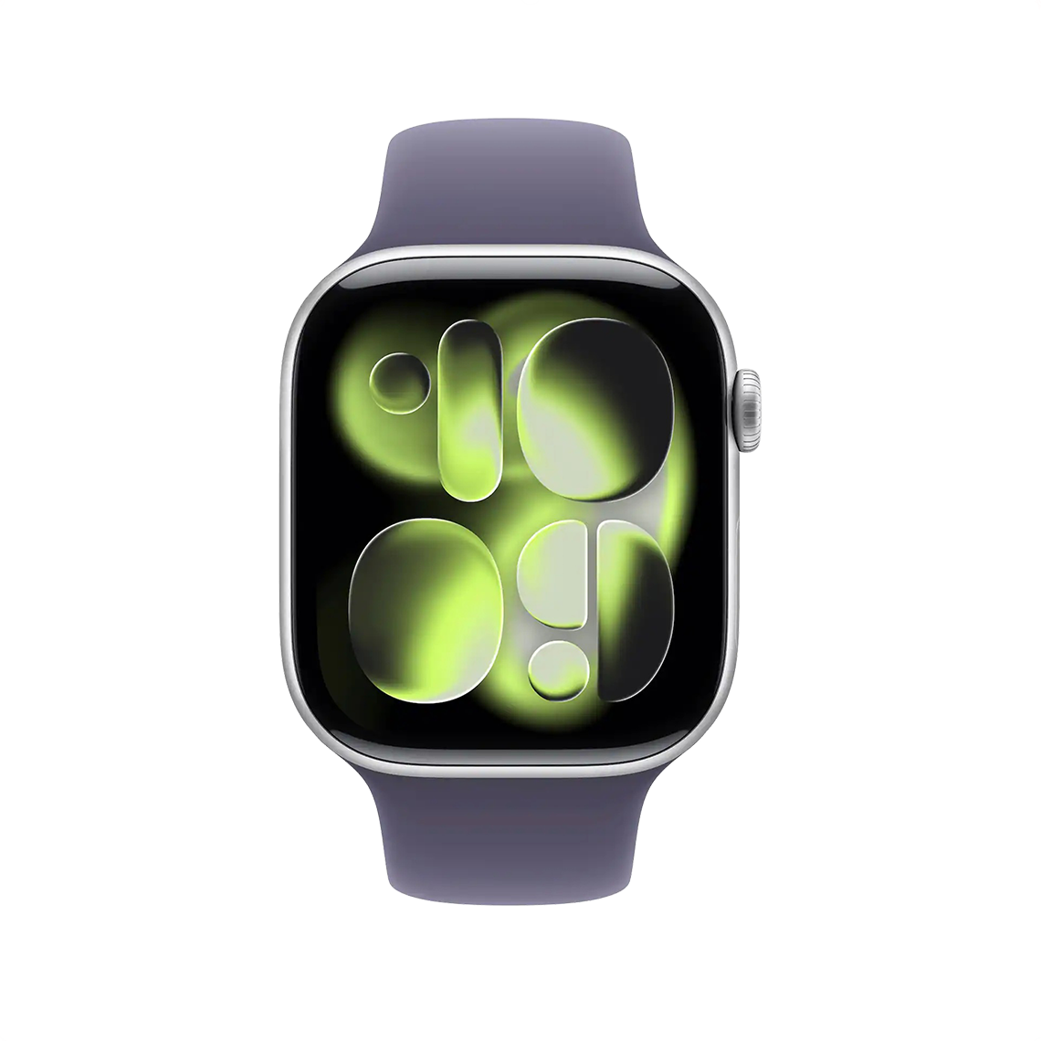 Apple Watch Series 11 42mm GPS - Silver w/ M/L Purple Fog Sport Band, Grade B