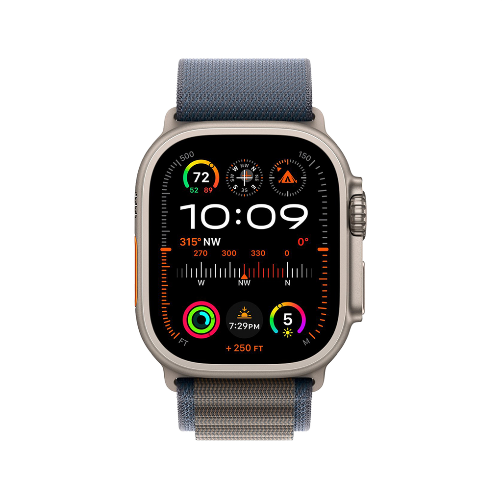 Apple Watch Ultra 2 49mm GPS + Cellular - Titanium - Small Blue Alpine Loop, Grade A