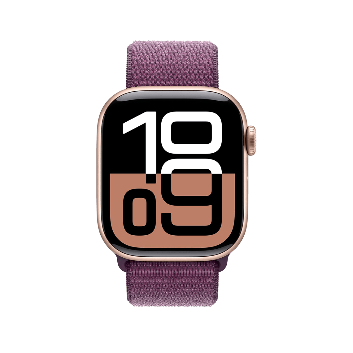 Apple Watch Series 10 46mm GPS + Cellular - Rose Gold w/ Plum Sport Loop, Grade A
