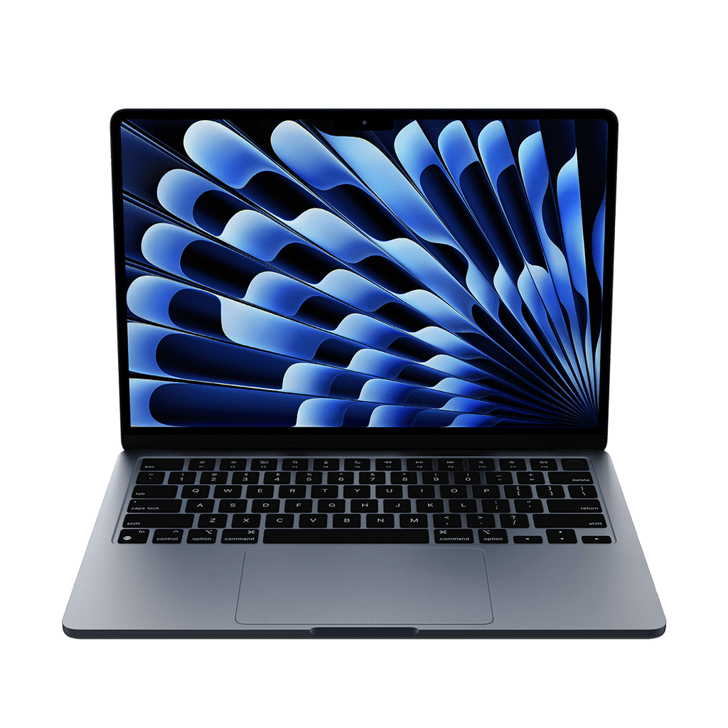 Apple 13-inch MacBook Air M3 chip, 8GB RAM, 256GB Flash, 8-Core GPU, Midnight - Grade A