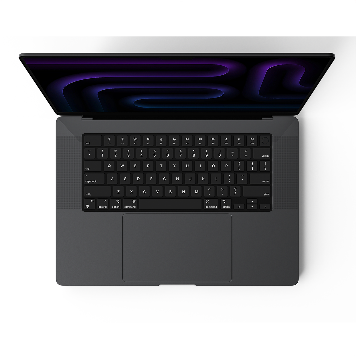 Apple 16-inch MacBook Pro M5 Pro chip with 18-Core CPU, 64GB RAM, 2TB Flash, 40-Core GPU, Standard Display, Space Black - Grade A